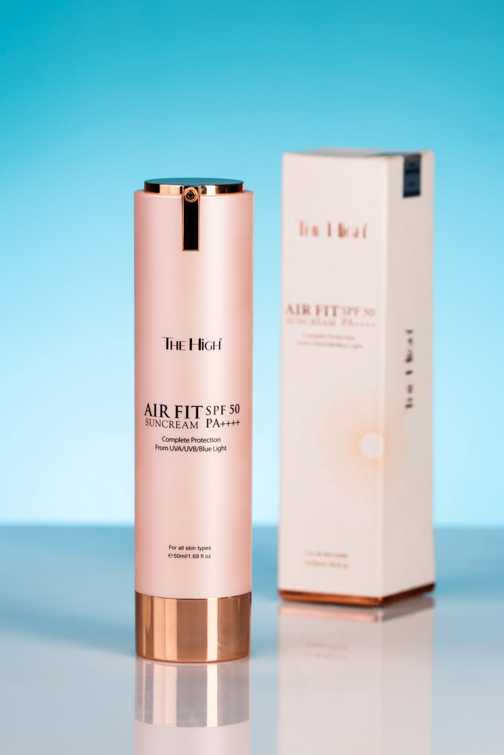 Tone-Up Sunscreen Milk SPF 50+ – The High